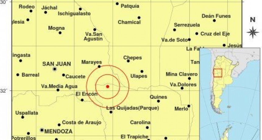 Fuerte temblor en San Luis