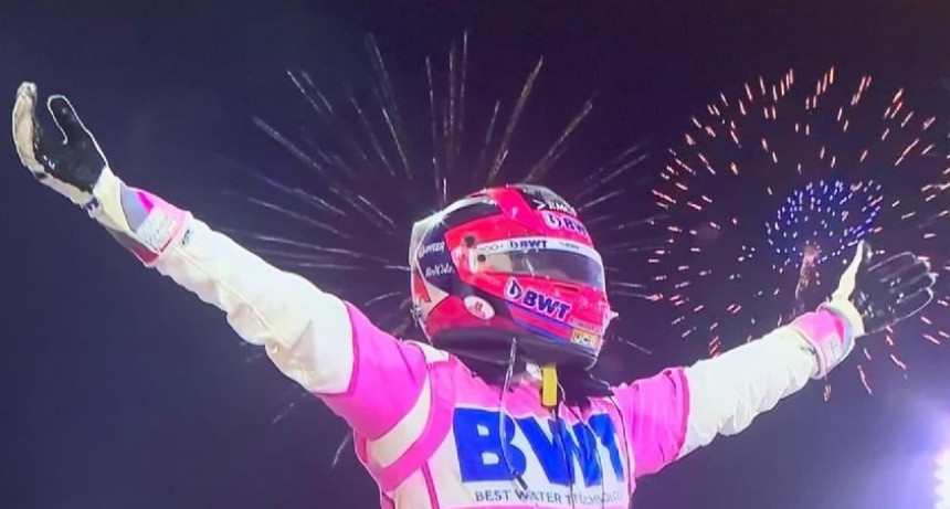 Checo Pérez ganó el Gran Premio de Sakhir