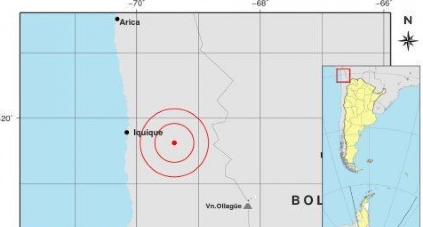 El sismo de 6.1 en Chile se sintió en algunas zonas de Argentina