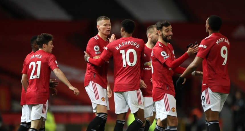 Manchester United goleó a Leeds y entró al podio de la Premier League
