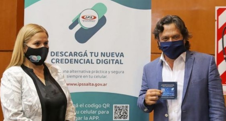 Afiliados al IPS tienen su credencial digital