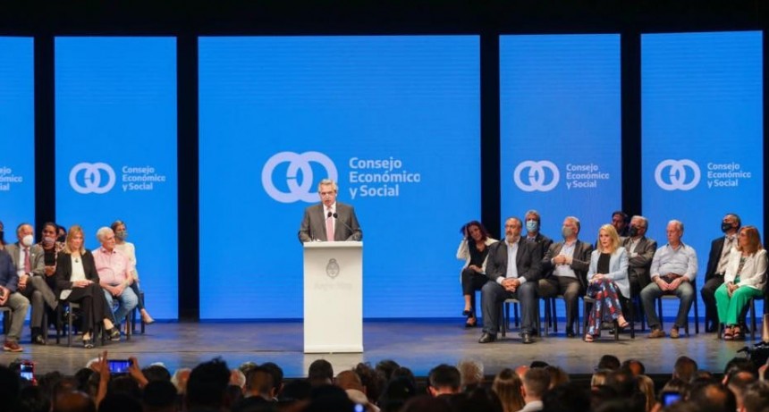El presidente encabezó el Consejo Económico y Social 