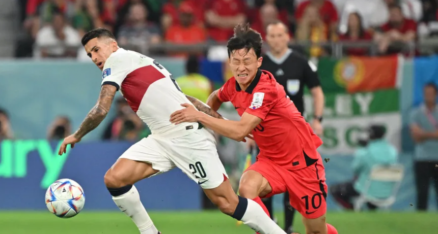 Corea del Sur le ganó a Portugal y llego a Octavos de final
