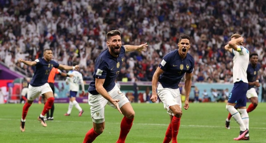 Francia eliminó a Inglaterra de la Copa del Mundo  