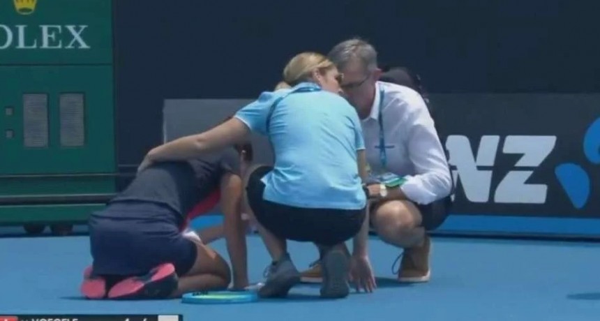 Dalila Jakupovic abandonó el Abierto de Australia Dalila Jakupovic abandonó el Abierto de Australia