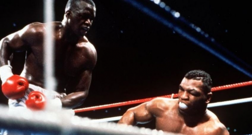 Un dìa como hoy Tyson perdió el invicto ante Buster Douglas Un dìa como hoy Tyson perdió el invicto ante Buster Douglas