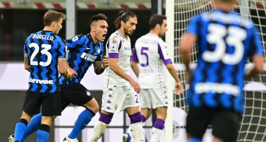 Lautaro Martínez con gol y Lautaro Martínez con gol y