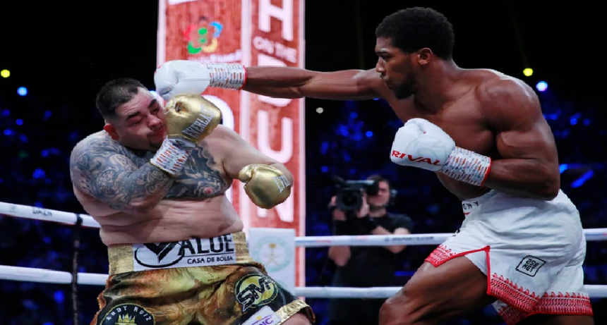 Anthony Joshua recuperó los cinturones de los pesos pesados Anthony Joshua recuperó los cinturones de los pesos pesados