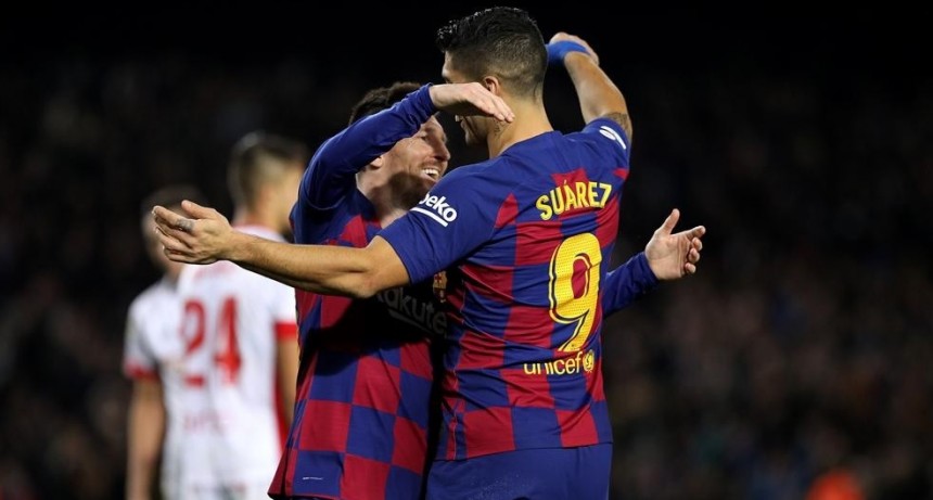 El Barca destrozo al Mallorca en un festival de goles El Barca destrozo al Mallorca en un festival de goles